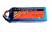 nanotech 7.4V-2000 mah 20C
